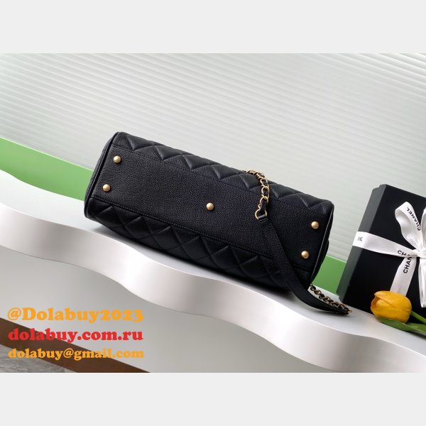 Duplicate AS5579 Large Bowling 2024/25 Métiers Black Bag