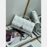 Best High Quality Christian Dior 2306A Clutch Lady Cannage Pattern Bags