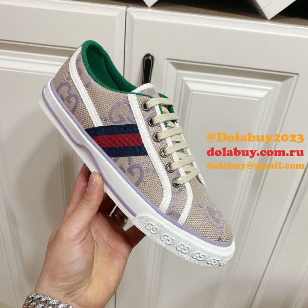 Buy Inspired Replica Gucci Canvas Designer Shoes