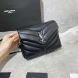 BEST HIGH QUALITY YSL 467072 LOULOU MATELASSE 20CM