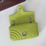 Gucci Designer 837280 GG Marmont Small Shoulder Bag