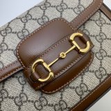 Gucci Beige Replicas Horsebit 1955 mini aaa bag