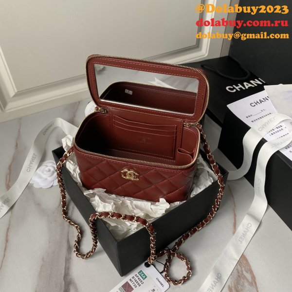 Luxury Replica Crossbody Shoulder Cosmetic Case Vanity Box Tote AP4052 Bags