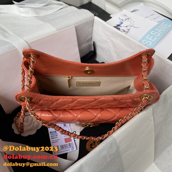 The Best High Quality AS4322 Hobo Shiny Replica Handbag