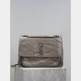 Best 7 Star Niki YSL Replicas High Quality Oil wax leather Bags