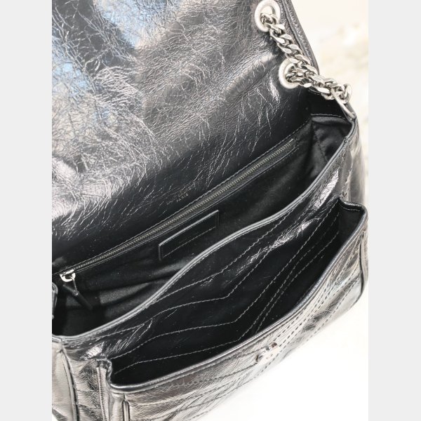 Best 7 Star Niki YSL Replicas High Quality Oil wax leather Bags