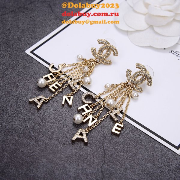 COPY DESIGNER CC EARRINGS LUXURY