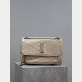 To Buy Replica Best YSL Niki Oil wax leather Bags