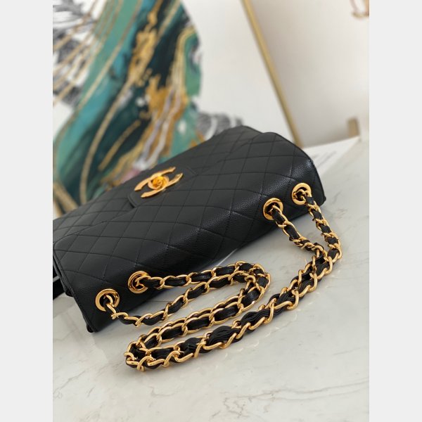 7 Star Site For Replica CC CF Black Bags Sale China