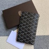 High Quality Goyard Multi-Color Ticket Top Wallet