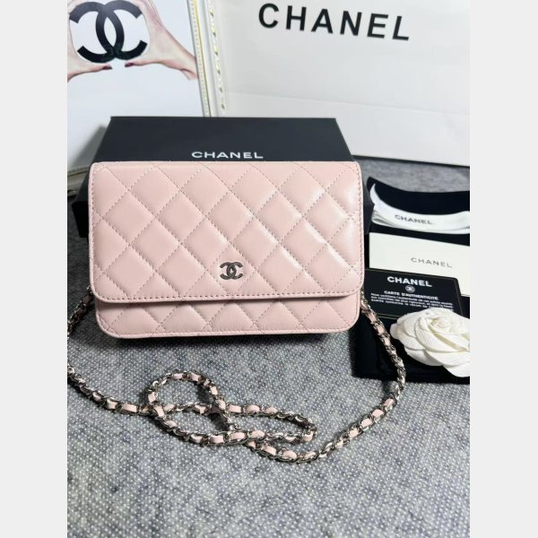 Top Quality WOC CHAIN BAG Lambskin 19CM Handbag