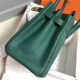 Hermes Birkin 35cm Togo leather Handbags Green