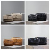 To Buy Replica Best YSL Niki Oil wax leather Bags