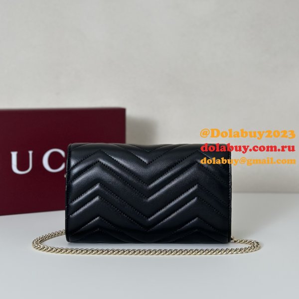 Gucci GG Marmont Wallet On Chain High Quality 837745 Bag