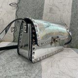 Luxury Valentino Garavani Rockstud Calf Large Bag