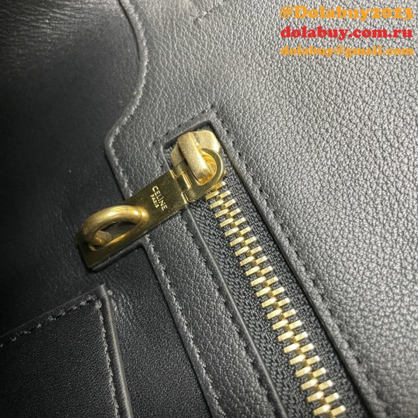 Celine Teen Conti Supple Grained 119563 & #120693 Bag