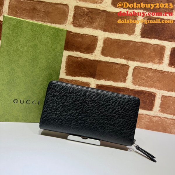 Gucci Best Replica 456117 GG Marmont zip around wallet