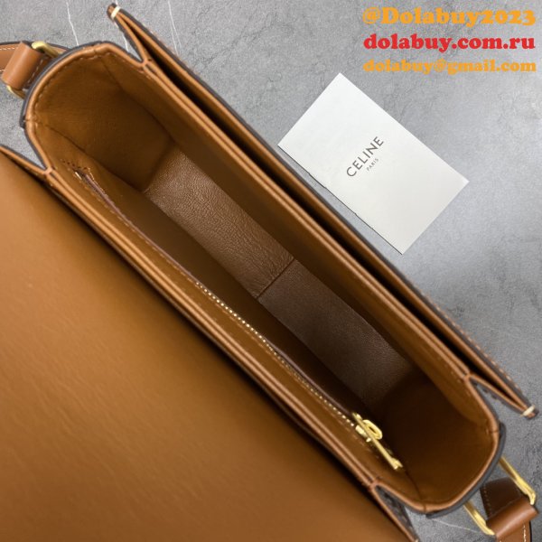 Celine Top Quality Triomphe Teen 18CM 188423 Knockoff Bag