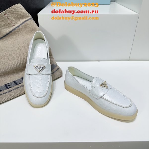 Best Quality Prada Saint-Tropez Replica Luxury Designer Shoes