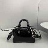 Designer balenciaga cuag Patent leather black