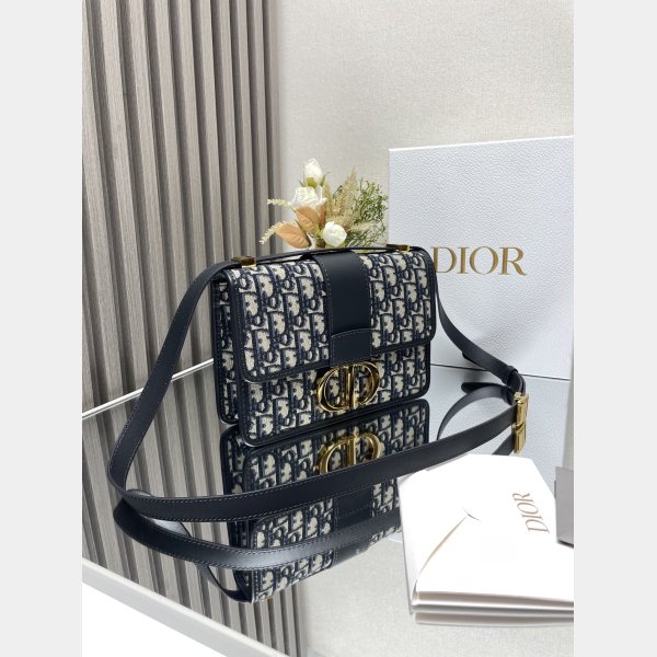 30 Montaigne Bag Blue Dior Oblique Jacquard Best
