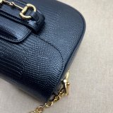 Gucci Luxury Fashion Replica Designers 675801 Horsebit 1955 Lizard Chain Bag