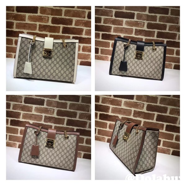 Replicas Gucci Padlock medium GG shoulder bag ‎479197