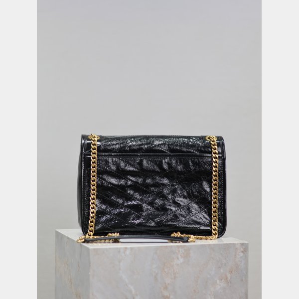 To Buy Replica Best YSL Niki Oil wax leather Bags