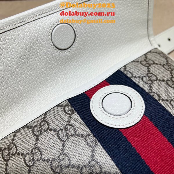 Best Quality Gucci Replica Ophidia belt bag 674081 GG supreme canvas