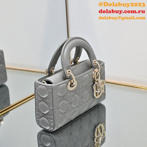 Lady D-Joy Lambskin Small Bag