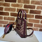 High Quality Gucci Replica Horsebit 1955 677212 Top Handle Bag