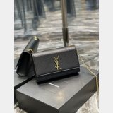 YSL Top Quality 364021 Original Caviar Leather Shoulder Fake Bag