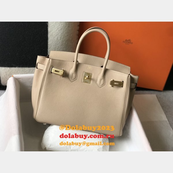Hermes Birkin 35cm Togo leather Handbags Windbreaker Gray
