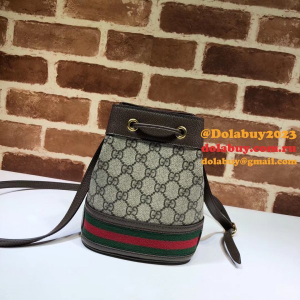 AAA+ Gucci Replica GG Supreme Ophidia Mini Bucket 550620 Bag