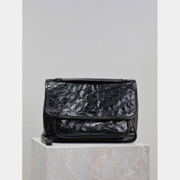 Best 7 Star Niki YSL Replicas High Quality Oil wax leather Bags