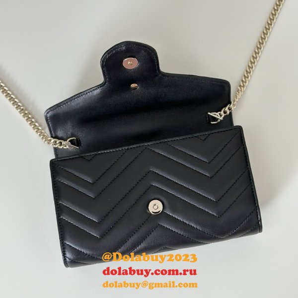Gucci GG Marmont Wallet On Chain High Quality 837745 Bag
