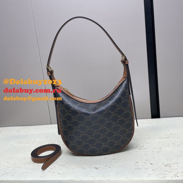 Designer Celine Fake 117253 Heloise Cuir Triomphe Bag