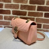 UK Gucci Replica 443497 GG Marmont Matelasse Shoulder Bag