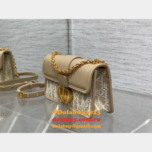 Copy #9207 Christian Dior 30 Montaigne East-West Chain Bag