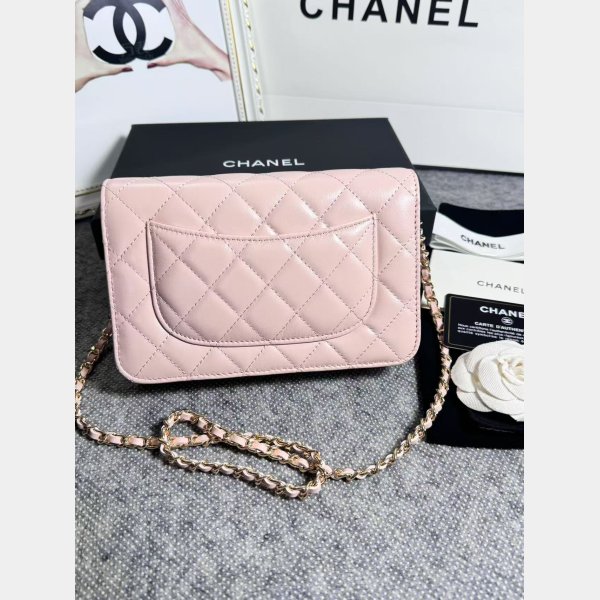 Top Quality WOC CHAIN BAG Lambskin 19CM Handbag