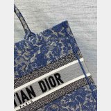 Christian Dior 36/41.5CM AAA+ Replica Canvas Book Tote Bag