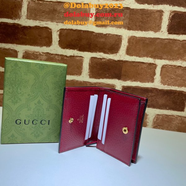 Gucci Best Beige Doraemon x Gucci 654541 card case