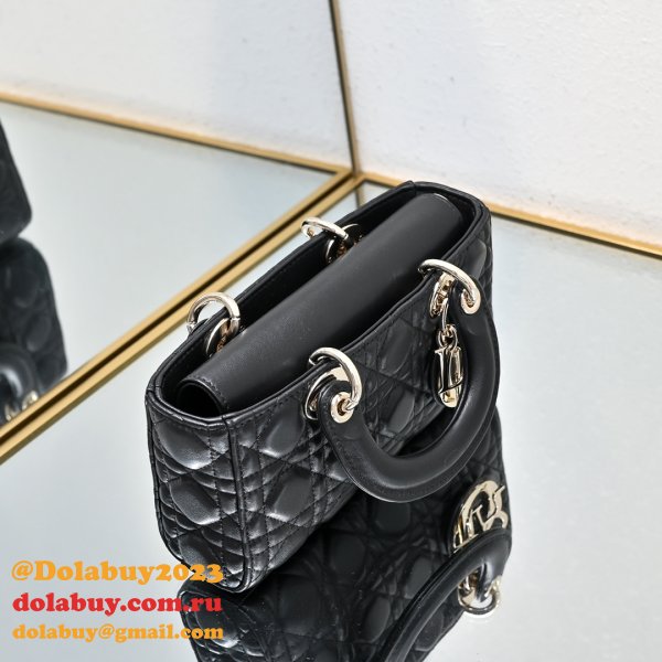 Lady D-Joy Lambskin Small Bag