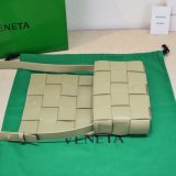 Top Quality Bottega Veneta Cassette Lambskin Crossbody Bag