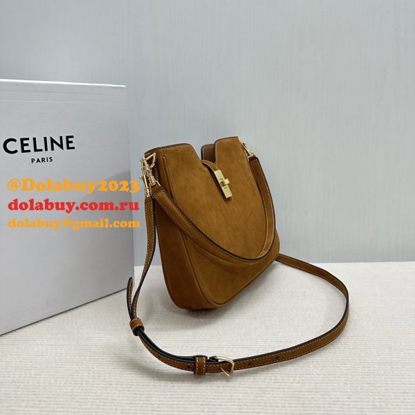 SMALL CAMILLE 16 SOFT BAG IN NUBUCK CALFSKIN
