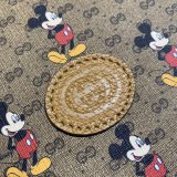 Best Beige Disney x Gucci round shoulder 603938 Replica bag