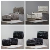 Best 7 Star Niki YSL Replicas High Quality Oil wax leather Bags