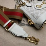 Gucci Fake Luxury Goods 677212 Horsebit Top Handle Bag