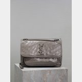 Best 7 Star Niki YSL Replicas High Quality Oil wax leather Bags