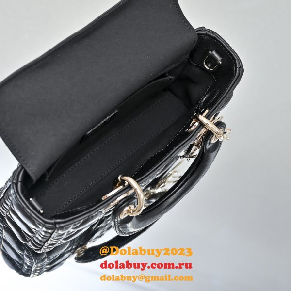 Lady D-Joy Lambskin Small Bag
